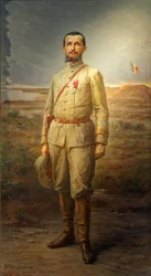 Der Kommandant Marchand in Fachoda, 1898